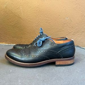 ⭐️Ted Baker Black Oxford Dress Shoes UK 8 EU 42 US M9/W10